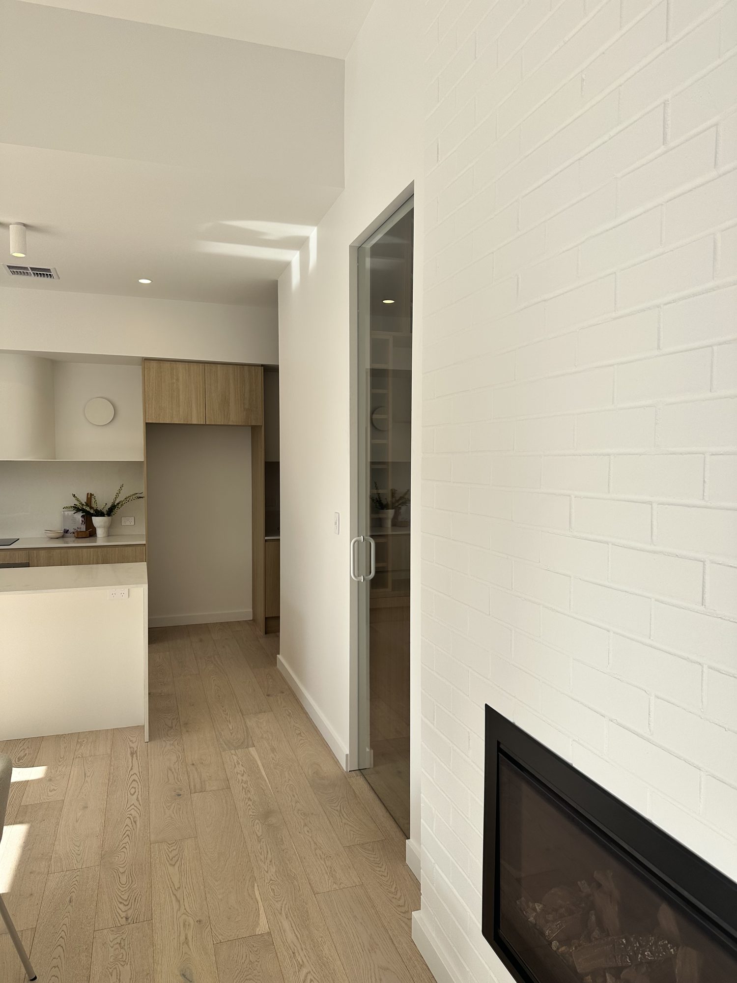 Glass door living space — Adelaide, Unique Glass Solutions